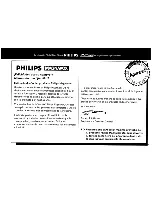 Предварительный просмотр 55 страницы Philips FW560C37 Owner'S Manual