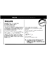 Предварительный просмотр 3 страницы Philips FW890P User Manual