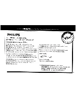 Предварительный просмотр 33 страницы Philips FW890P User Manual