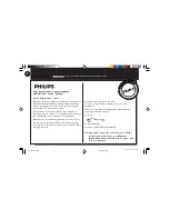 Preview for 3 page of Philips FWB-P88 User Manual