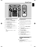 Preview for 17 page of Philips FWC143 User Manual