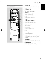 Предварительный просмотр 9 страницы Philips FWC185 User Manual