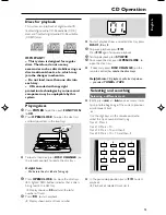 Предварительный просмотр 13 страницы Philips FWC185 User Manual