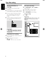 Предварительный просмотр 16 страницы Philips FWC185 User Manual