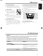 Preview for 27 page of Philips FWC270 User Manual