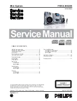 Philips FWC5 Service Manual предпросмотр