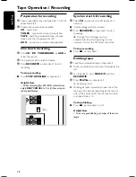 Preview for 18 page of Philips FWC5 User Manual