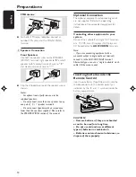 Предварительный просмотр 10 страницы Philips FWC527 User Manual