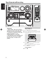 Preview for 22 page of Philips FWC527 User Manual