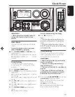 Preview for 25 page of Philips FWC527 User Manual