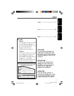 Preview for 5 page of Philips FWC788 User Manual