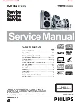 Philips FWD 798 Service Manual предпросмотр