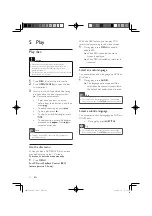 Предварительный просмотр 15 страницы Philips FWD154 User Manual