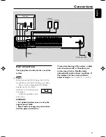 Предварительный просмотр 11 страницы Philips FWD18 User Manual