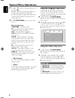 Предварительный просмотр 28 страницы Philips FWD18 User Manual