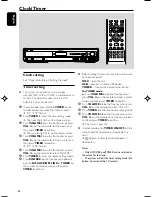 Предварительный просмотр 34 страницы Philips FWD18 User Manual