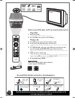 Preview for 2 page of Philips FWD185/98 Quick Use Manual