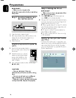 Предварительный просмотр 16 страницы Philips FWD185 User Manual