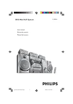 Philips FWD186 User Manual preview