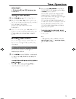 Preview for 35 page of Philips FWD39 User Manual