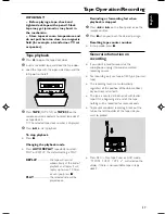 Preview for 37 page of Philips FWD39 User Manual