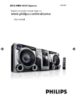 Philips FWD397 User Manual preview