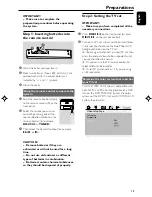 Preview for 19 page of Philips FWD397 User Manual