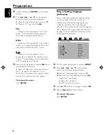 Preview for 20 page of Philips FWD397 User Manual