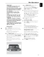 Preview for 21 page of Philips FWD397 User Manual