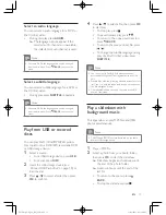 Preview for 17 page of Philips FWD410 User Manual