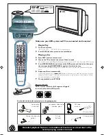 Preview for 2 page of Philips FWD573/98 Quick Use Manual