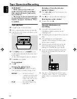 Preview for 38 page of Philips FWD573 User Manual