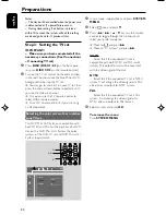 Preview for 20 page of Philips FWD576 User Manual