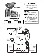 Preview for 1 page of Philips FWD792/98 Quick Use Manual