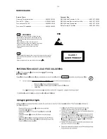 Preview for 3 page of Philips FWD831 Service Manual