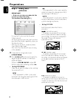 Preview for 20 page of Philips FWD831 User Manual