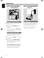 Preview for 14 page of Philips FWD872 User Manual