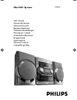 Philips FWM15 User Manual preview