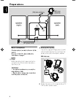 Предварительный просмотр 8 страницы Philips FWM15 User Manual