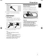 Предварительный просмотр 9 страницы Philips FWM15 User Manual