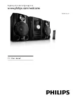 Philips FWM153 User Manual preview