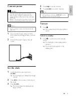 Предварительный просмотр 11 страницы Philips FWM153 User Manual