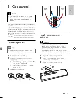 Предварительный просмотр 10 страницы Philips FWM154/05 User Manual