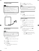 Предварительный просмотр 11 страницы Philips FWM154/05 User Manual