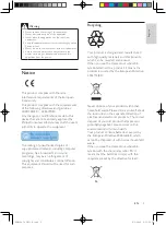 Preview for 4 page of Philips FWM154 User Manual