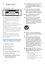 Preview for 3 page of Philips FWM155 User Manual