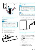 Preview for 8 page of Philips FWM155 User Manual