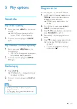 Preview for 10 page of Philips FWM155 User Manual