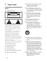 Preview for 3 page of Philips FWM197/12 User Manual