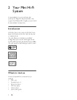 Preview for 7 page of Philips FWM197/12 User Manual